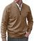 Generisch Einrad Mantel Herren-Pullover, einfarbig, lässig, lockerer V-Ausschnitt, enger Pullover Trenchcoat Sommer Herren (Coffee, M)