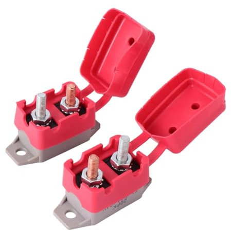 Mobestech 12v/24v Boot Schiff Auto Teile Automatische Reset Mit Abdeckung Für 50a