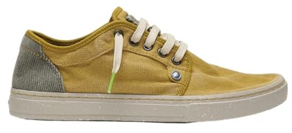 Satorisan - Heisei Gaia Terra.2 - Casual Sneaker Herren und Damen - Vintage Textil Sportschuhe Bequem, Nachhaltig und Dauerhaft - Farbe Psychadelic Khaki - Größe 36