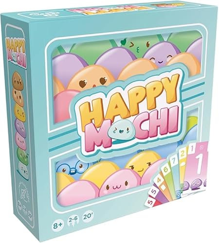 Zygomatic, Happy Mochi, Deutsch, Familienspiel, Kartenspiel, 2-6 Spieler, ab 8+ Jahren, 20 Minuten