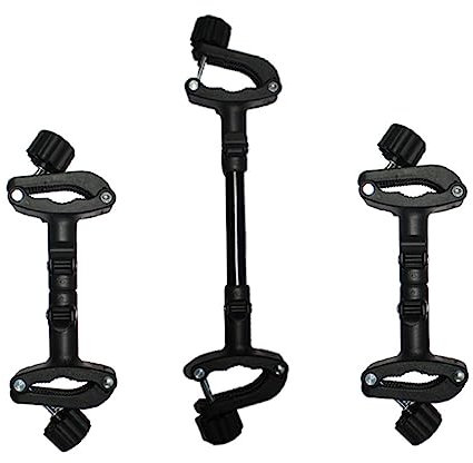 ibasenice 3 Pièces Connecteur pour Poussette Garçon Fille Adaptateur pour Transformer Deux Poussettes Simples Double