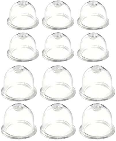 12 Stück Zündkapsel Primer Pumpe 19mm 22mm Ersatzteile für Rasenmäher | 12er Set, 19mm und 22mm, transparente Ausführung, einfache Installation, breite Anwendung, zuverlässige Abdichtung