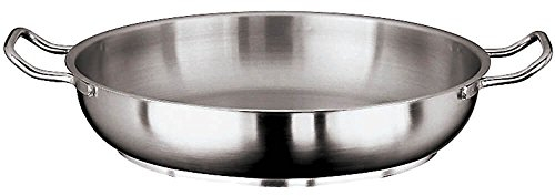 Paderno Paderno - Padella per paella in acciaio INOX 15 3/4 Inch Acciaio inox