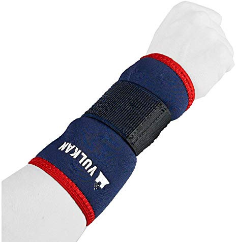 Vulkan Classic Wrist Support with Strap, X-Large, Old Style, For Wrist Sprains, Strains, & Injuries, Compression & Warmth, Short Sleeve for Prevention & Protection, Rehabilitation & Recovery