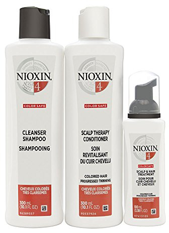 Nioxin System 4 Scalp Treatment SPF 15 Sunscreen For Fine Hair Chemically Treated Noticeably Thinning Hair - 100ml/3.38oz