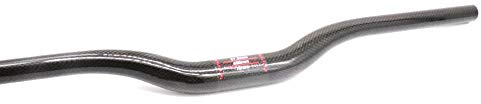 fahrrad Kohlefaser Carbon Mountainbike MTB, 31.8mm, Riser Höhe 30mm 3K Riser Bar Lenker OS 31,8mm 580-720mm neu (580 mm)