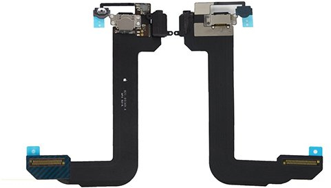 Mustpoint Charging Port Flex Cable Dock Connector USB Port Repair Part for iPod Touch 6 6th Gen (Black)