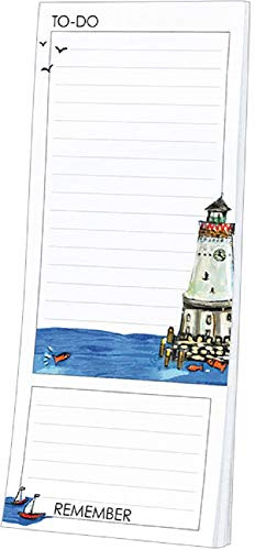 Kühlschrankblöckchen To Do Liste, An der See, Kühlschrankblock Magnetblock Notizblock Magnet Leuchtturm