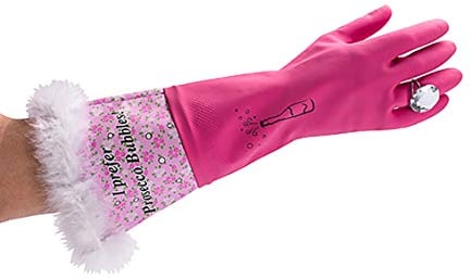 Prosecco Glam Gloves 1 paire de gants de vaisselle