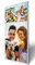 wandmotiv24 Leinwandbild 260 g/m ² - Foto-Collage mit 3 Fotos - Fotogeschenk - Geschenk für Freunde und Familie - Kunstdruck Hochformat 40x80cm (BxH) - M0002