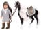 Lori Puppe Ansley und Pferd Arabel – Mini Puppe 15 cm mit Puppenkleidung, braunen langen Haaren, Reitzubehör – Spielzeug für Kinder ab 3 Jahre
