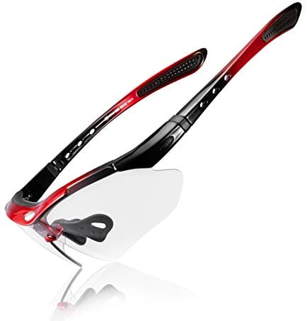 ROCKBROS Photochromic Outdoor Sport Sunglasses UV 400 Protection Cycling Sunglasses TR90 Frame Riding Ski Goggles Eyewear for Driving Running Climbing Fishing Baseball