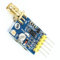 Ticfox Mini Módulo de Satélite GPS, Chip de Posicionamiento GPS Placa PCB de Posicionamiento por Satélite de Baja Potencia para Microcontroladores
