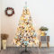 FLBT Weihnachtsbaum, künstlicher Weihnachtsbaum mit Ornamenten, drinnen und draußen verschneiter Weihnachtsbaum, mit Metallparty, Neujahrsdekoration, kleine Überraschung Needed