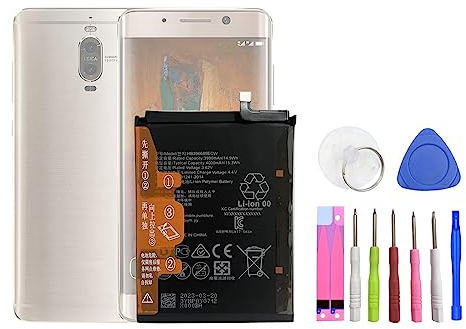 HIGHAKKU Batterie de rechange HB396689ECW compatible avec Huawei Mate 9 et Huawei Mate 9 Pro avec outils