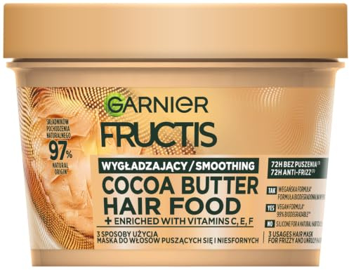 Garnier Fructis Hair Food Cocoa Butter Maske für Kräusel- und widerspenstige 400ml