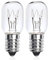 kanta Pack of 2-15W SES/E14 Small Edison Screw Light Bulb, Halogen, Warm White, for Fridge Freezer - Transparent