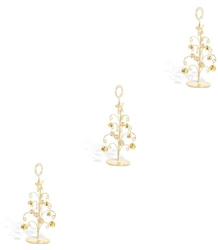 PRETYZOOM 3stücke Weihnachtsbaum Tisch Nummernhalter Platzkartenhalter Für Hochzeiten Partys Bankette Stabiler Fotohalter Für Memos Nachrichten Und Visitenkarten