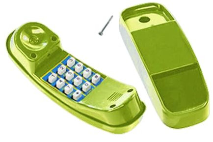 Amagogo Playground Swing Set Telephone Toy Treehouse Included Mounting Hardware Pretend Numeric Key Telephone for Kids Ages 3+