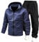 Caxndycing Skianzug Herren Ski Jacke und Hosen Set Schneeanzug Winter Winter Warme Schnee Skifahren Sätze Wasserdicht Winddicht Snowboard Anzug Atmungsaktiv Softshelljacke Schneehose