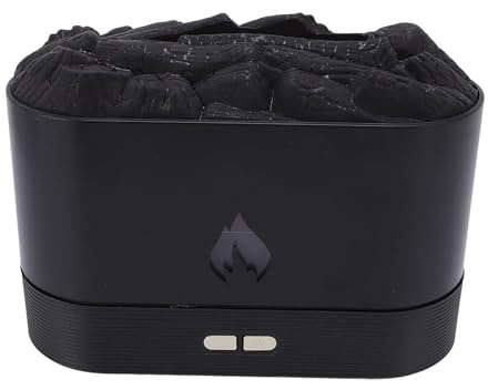 Flame Air Aromas Diffuser Luftbefeuchter, 180 Ml Volcano Luftbefeuchter Leiser Flammendiffusor, Leiser Dekorativer Desktop-Flammenbefeuchter, Aromatherapie-Diffusor, (Typ 2)