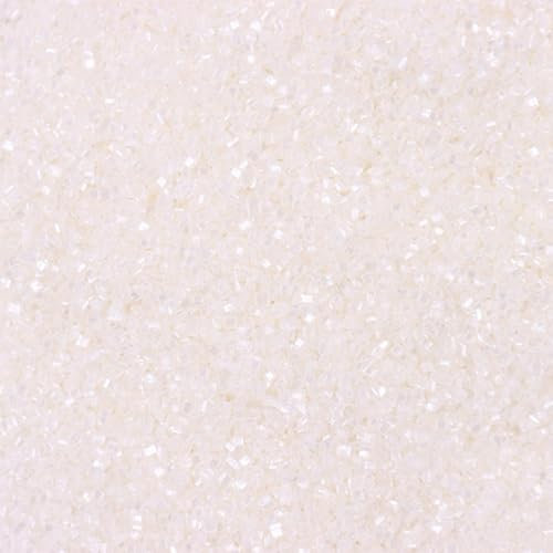 Essbare Zucker streusel 120g Weiß Dessert Streusel Süßigkeiten Kuchen Cupcake Topper Cookie-Dekorationen Süße Persönlichkeiten Zuckerstreusel für Hochzeiten und tägliche Kuchendekorationen