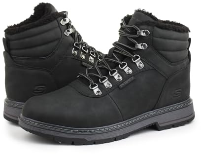 Skechers Herren Corado MemphisWanderstiefel | Skechers CORADO: Der wasserfeste, warm gefütterte Herren-Boot mit Relaxed Fit und Memory Foam Komfort.