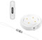Ermorgen USB C Adaptor kompatibel mit Google Pixel Watch 3 Kabel (41mm, 45mm) / Pixel 2 / Fitbit Versa 4/Versa 3/Sense2/Sense/Ace LTE Ladekabel, Verschleißfest Magnetisch Ladegerät - weiß