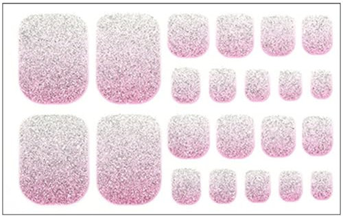 toenail stickers false toenail tips full train art stickers nail wrap cats eye full toe nail tips