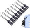 Nevoluxer Cinghia per Sgancio Rapido Fotocamera, 8 Pezzi Kit Compatibile con Sistemi Quick-Release (Clip e Adattatori), Chiusura Universale per Fotocamere, Droni e Binocoli