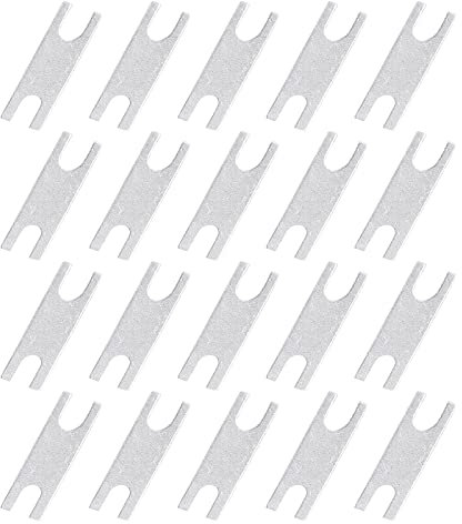 Zktfyshk 20 almohadillas de película PTFE para teclado mecánico, ajuste de teclas grandes