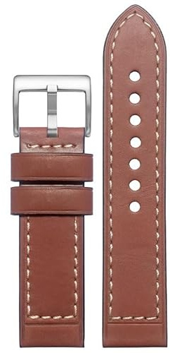 kongsou Lederarmband für Hamilton Khaki Field H70555533 H70455533 Little Red Cap Herrenarmband
