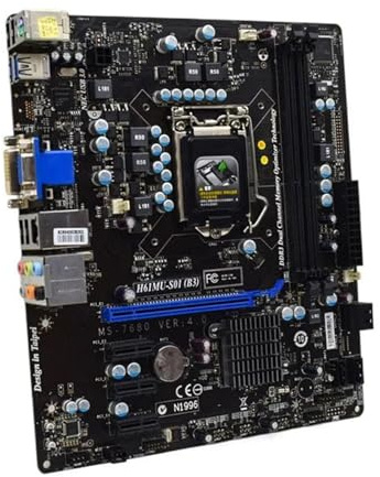 Scheda madre H61MU-S01 B3 Scheda madre Fit For MSI DDR3 LGA 1155 Micro ATX Supporto Core I5-2300 I5-3570 CPU