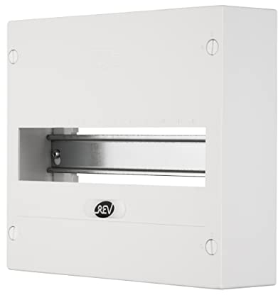 REV 0515511555 Verteilerkasten, Sicherungskasten 1-reihig 12TE, 400V, 224x283x70mm, weiss