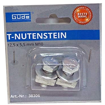 Güde T-Nutenstein klein Set ; 2 Stk.