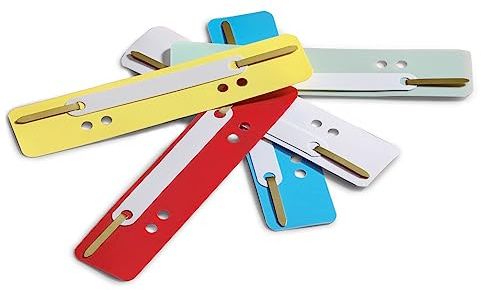 Durable Flexi Heftstreifen für 60 mm und 80 mm 25 Stück farblich sortiert