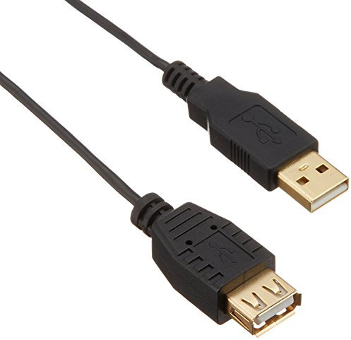 Buffalo bsuaasm220bk 2 m USB à USB A Male Female Black USB Cable – USB Cables (2 m, USB A, USB A, 2.0, Black)