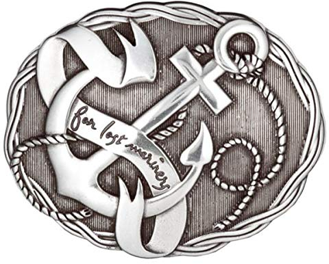 Norman K Modesdesign Gürtelschnalle Anker Lost Mariners