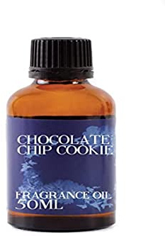 Mystic Moments | Chocolate Chip Cookie Fragrance Oil | 50ml | Chocolate Chip Cookie notes create a warm cookie chocolate scent for candles, soaps, wax melts and diffusers.