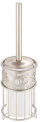 iDesign 77345EU Vine Toilettenbürste, weiß / satiniert