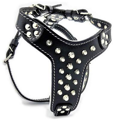 Bestia |Rocky| Leder Brustgeschirr für Bullterrier. 100% Leder. Handgefertigt. Top Qualität