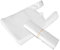 FSSTUD 100 PCS Transparent Sachets en Plastique Sac de Shopping Sacs avec Poignée 24cm