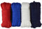aufodara 4 Stück 19ft/6 Meters Paracord Schnüre 4mm Nylon Seil 7 Kern-Strängen - 4 Farben, Gesamtlänge 76ft (SX-SJS4-D4-D-6M-4)