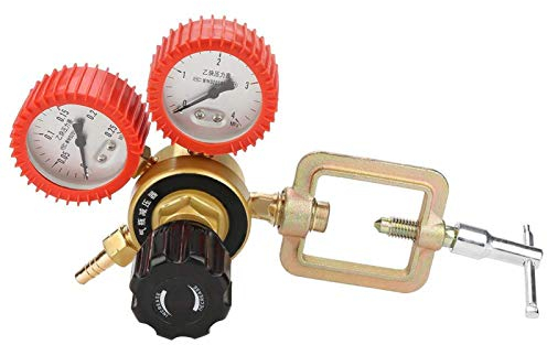Acetylen Druckminderer Acetylen-Druckregler 0,01-0,15 MPa Acetylen-Gaszähler Kupfer-Acetylen-Manometer
