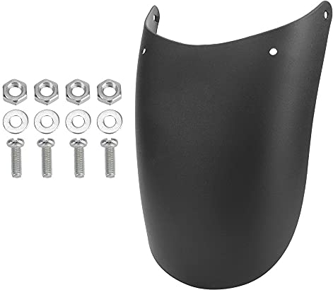 DIYWORK Motorrad Schutzblech verlängern in Schwarz - Motorrad Schutzblech für Hinter- und Vorderrad - Universal - PP (C)