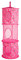 United Labels Paw Patrol - Kinder Hängeaufbewahrung Kinderzimmer Aufbewahrungsnetz 3 Fächer Pink 27,5 x 75 cm