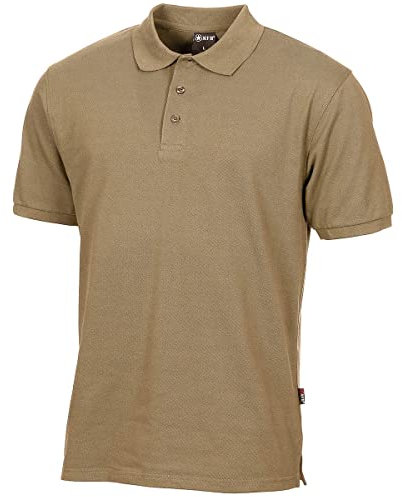 MFH Poloshirt mit Knopfleiste (Coyote, XL)