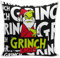 Tassenbrennerei Kissen Grinch Xmas - Weihnachtskissen mit Spruch lustig - Deko, Weihnachtsdeko