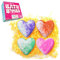Zimpli Gifts 4 x Large UK Made Love Heart Bath Bombs Gift Set, Ideal Valentines Day Present for Her, Women, Girlfriend, Wife, Beauty Spa Fizzers for Mother's Day, Christmas, Anniversary Presents