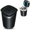 ZBGHJL Auto Aschenbecher für Opel Astra J Sports Tourer 2012-2015,Tragbare Aschenbecher,Auto Aschenbecher mit Deckel,Auto Aschenbecher mit Licht,für Autos,Haus,Büro,Black